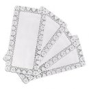 SET 10 PIZZI SOTTOTORTA IN CARTA RETTANGOLATRI CM 16 x 23 BIANCHI GHIDINI