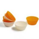 SET 6 MINI PROTTINI STAMPI ROTONDI IN SILICONE PER MUFFIN GHIDINI