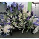 COMPOSIZIONI FLOREALI LAVANDA E PEONIE