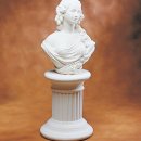 STATUA BUSTO IN RESINA DONNA FRANCESE EURO3PLAST