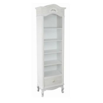 MOBILE LIBRERIA COUNTRY ROSE 4 RIPIANI CON CASSETTO