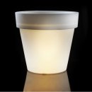 VASO IN RESINA STANDARD ONE CON LUCE