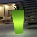 VASO IN RESINA TULIPANO OUTDOOR CON LUCE