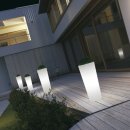 VASO IN RESINA SCHIO CONO OUTDOOR CON LUCE