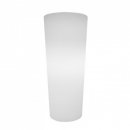 VASO IN RESINA SCHIO CONO OUTDOOR CON LUCE