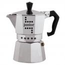 CAFFETTIERA JUNIOR MOKA IN ALLUMINIO 6 TAZZE