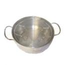 FRIGGITRICE IN ACCIAIO INOX CON CESTELLO STEEL PAN