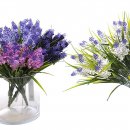 FIORE LAVANDA A MAZZETTO IN STOFFA COLORI ASSORTITI