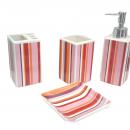 SET 4 PEZZI DA BAGNO IN CERAMICA  