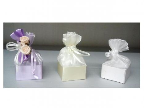 COFANETTO TIFFANY PER BOMBONIERE IN ORGANZA