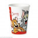 TOM AND JERRYBICCHIERI CARTA CONFEZIONE 10 PEZZI