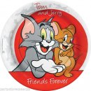 TOM AND JERRY PIATTI CARTA CONFEZIONE 10 PEZZI