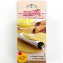 SET 3 FORME CANNOLI PER DOLCI IN ACCIAIO PEDRINI