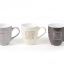 TAZZA MUG IN CERAMICA CON SCRITTA CAFFE' COUNTRY