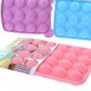 STAMPO IN SILICONE DA 20 PER DOLCI POP IN SILICONE